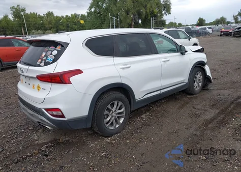 2019 Hyundai Santa Fe Se z USA, uszkodzony, nr VIN 5NMS2CAD2KH116034